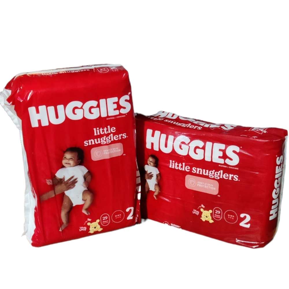 Huggies little snugglers size 2